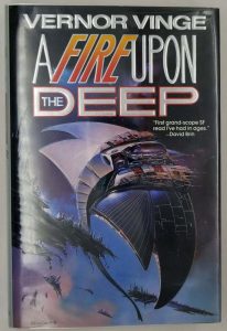 A Fire Upon The Deep - Vernor Vinge 1992 | 1st Edition