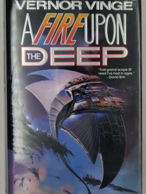 A Fire Upon The Deep - Vernor Vinge 1992 | 1st Edition