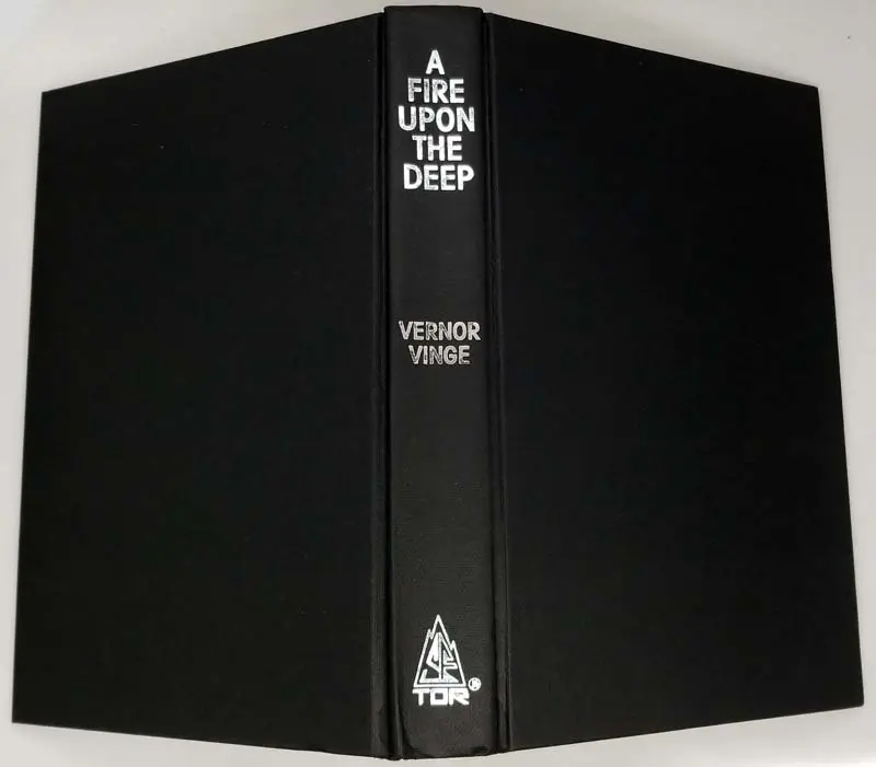 A Fire Upon The Deep - Vernor Vinge 1992 | 1st Edition