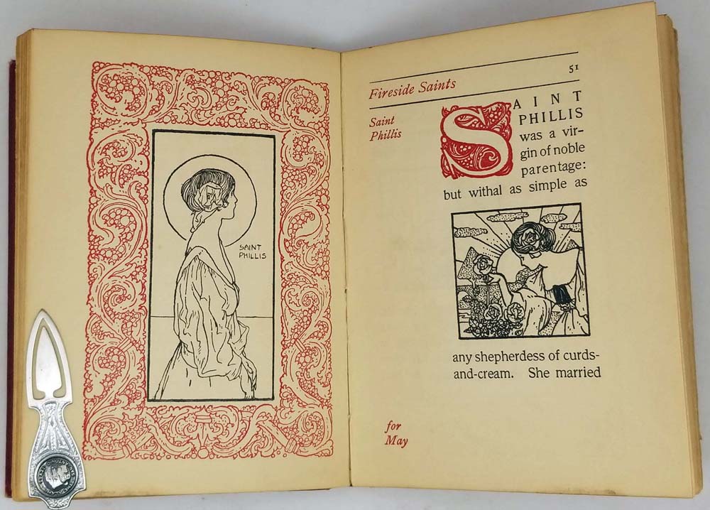 Fireside Saints - Douglas Jerrold 1904 (Illus. Charles Robinson) | 1st Edition