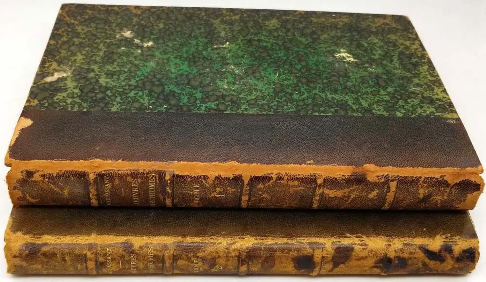 Oeuvres Posthumes - Guy de Maupassant 1910 | 1st Edition