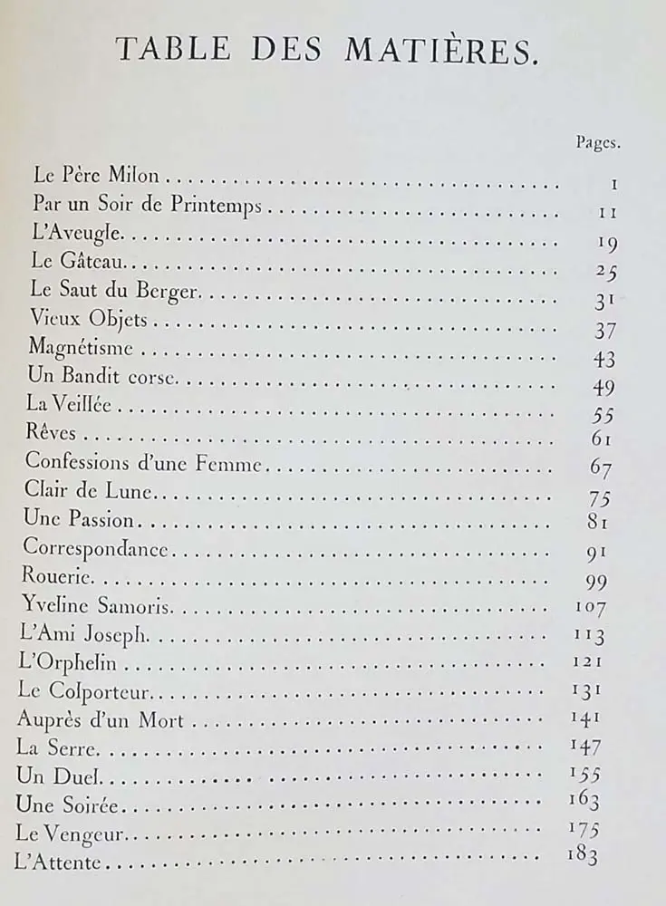 Oeuvres Posthumes - Guy de Maupassant 1910 | 1st Edition