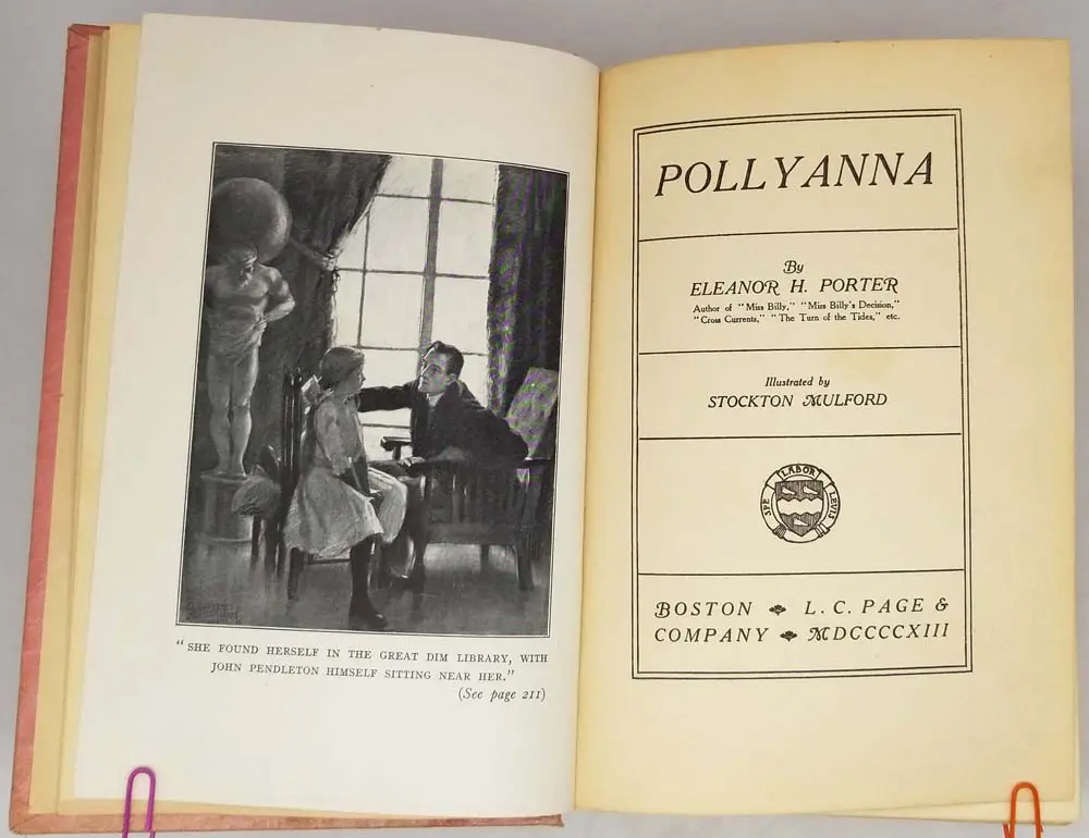 Pollyanna - Eleanor H. Porter 1913 | 1st Edition