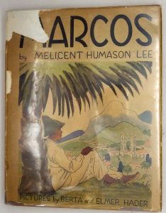 Marcos - Melicent Humanson Lee 1937 | 1st Edition
