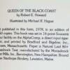 Queen of the Black Coast - Robert E. Howard (Illus. Michael Hague) | 1st Edition SIGNED
