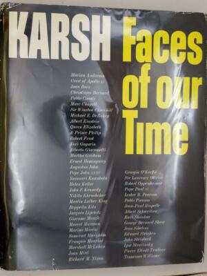 Faces of Our Time - Yousuf Karsh 1972 | SIGNED