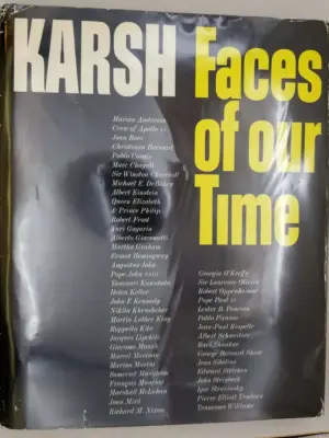 Faces of Our Time - Yousuf Karsh 1972 | SIGNED
