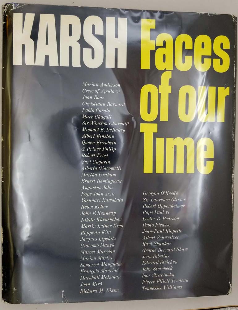 Faces of Our Time - Yousuf Karsh 1972 | SIGNED