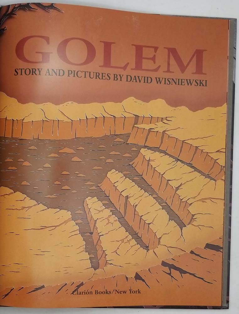 Golem - David Wisniewski 1996 | 1st Edition