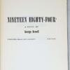 Nineteen Eighty-Four - George Orwell 1949 BCE