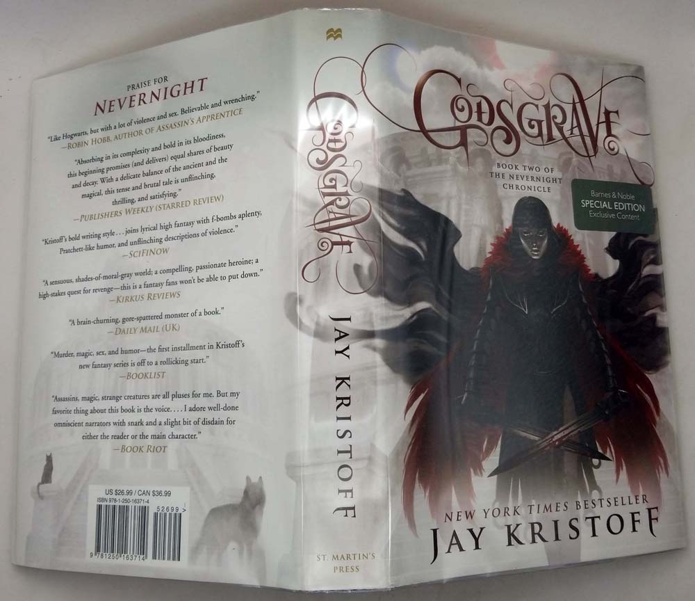 Godsgrave - Jay Kristoff 2017 | 1st Edition SIGNED