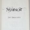 Nevernight - Jay Kristoff 2016 | 1st Edition SIGNED