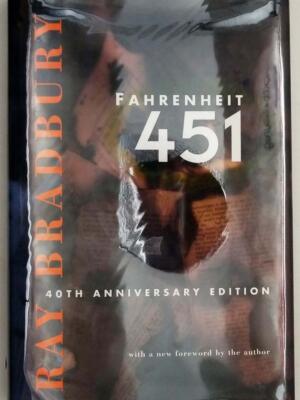 Fahrenheit 451 - Ray Bradbury 1993 SIGNED