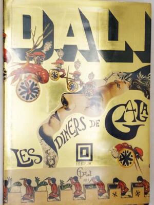 Les Diners/Vins de Gala - Salvador Dali 1973 | 2 Vols. 1st Edition