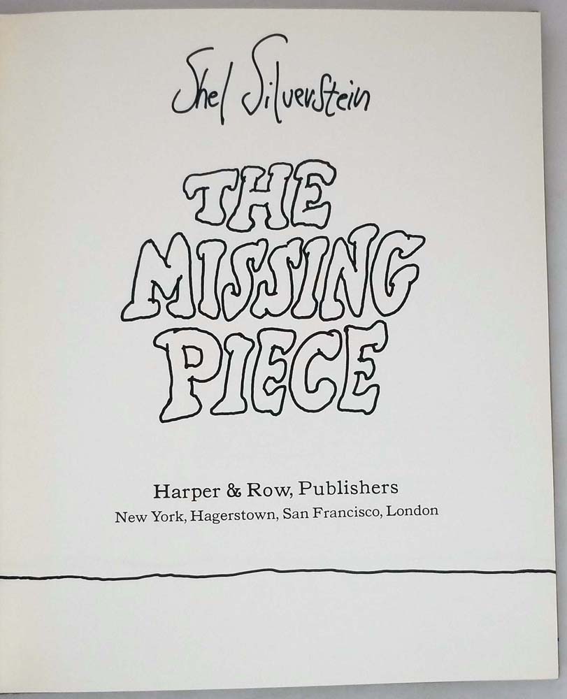 The Missing Piece - Shel Silverstein 1976 | 1st Edition