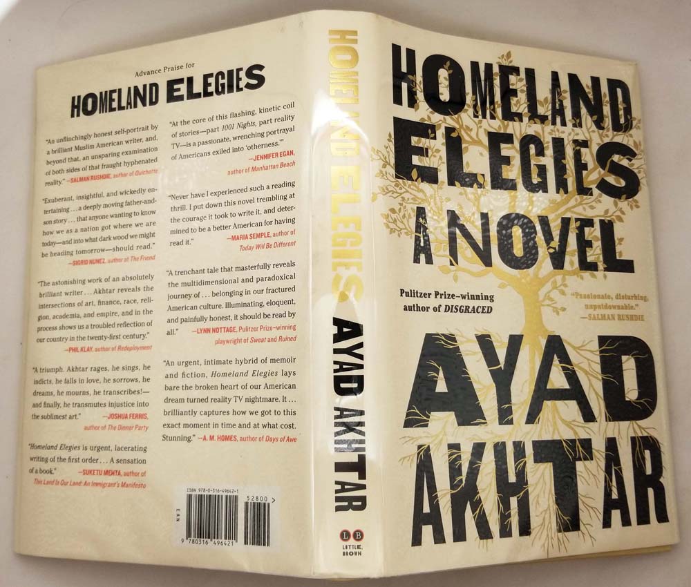 Homeland Elegies - Ayad Akhtar 2020 | 1st Edition SIGNED