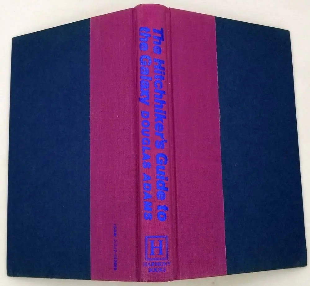 Hitchhiker's Guide to the Galaxy - Douglas Adams 1979 | 1st Edition