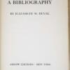 T.E. Lawrence, A Bibliography - Elizabeth W. Duval 1938