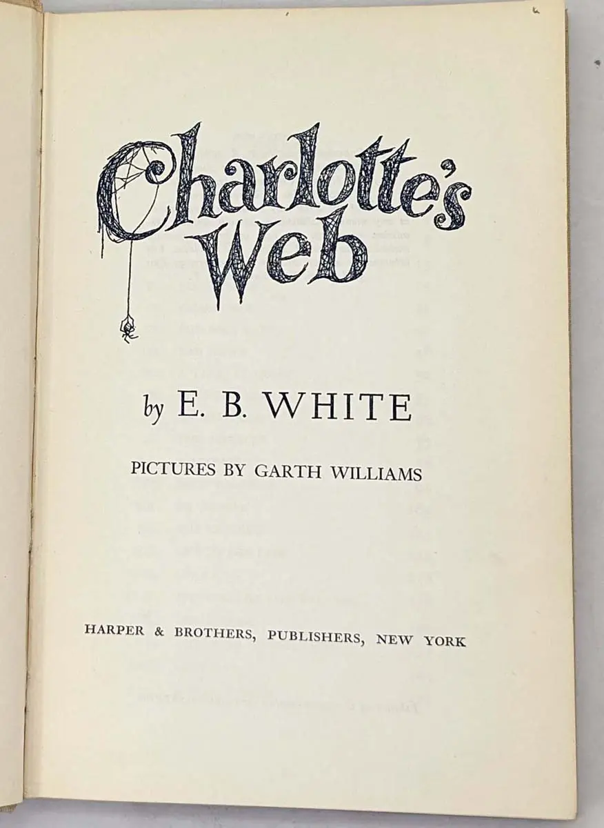 Charlotte's Web - E. B. White 1952