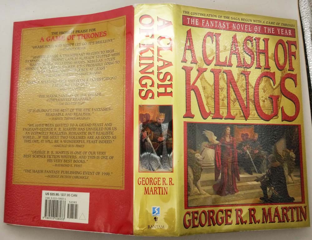 A Clash of Kings - George R.R. Martin 1999, 1st Edition