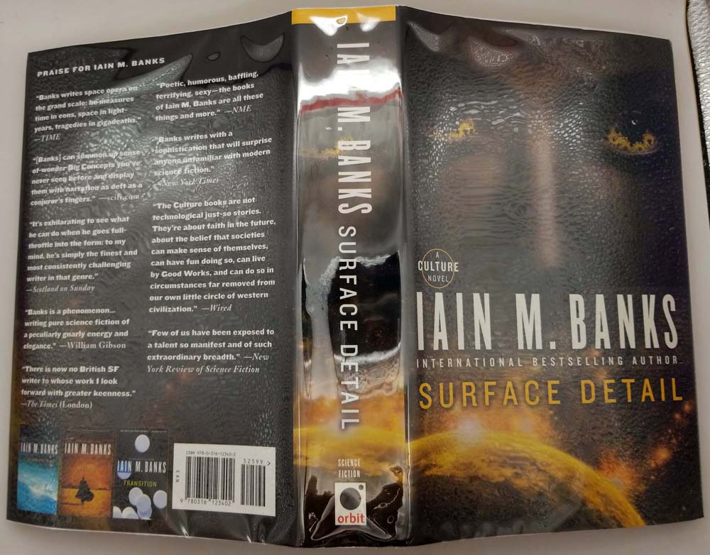 Surface Detail (Culture Novel #8) - Iain M. Banks 2010 | 1st Edition
