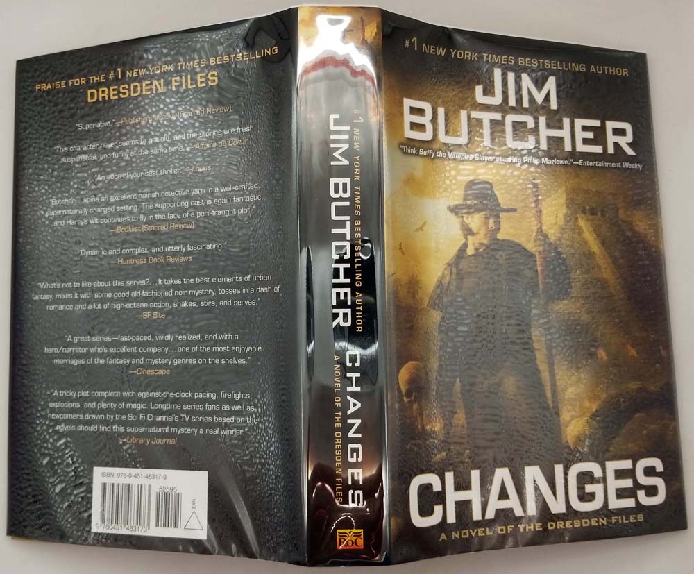 Changes (Dresden Files #12) - Jim Butcher | 1st Edition SIGNED