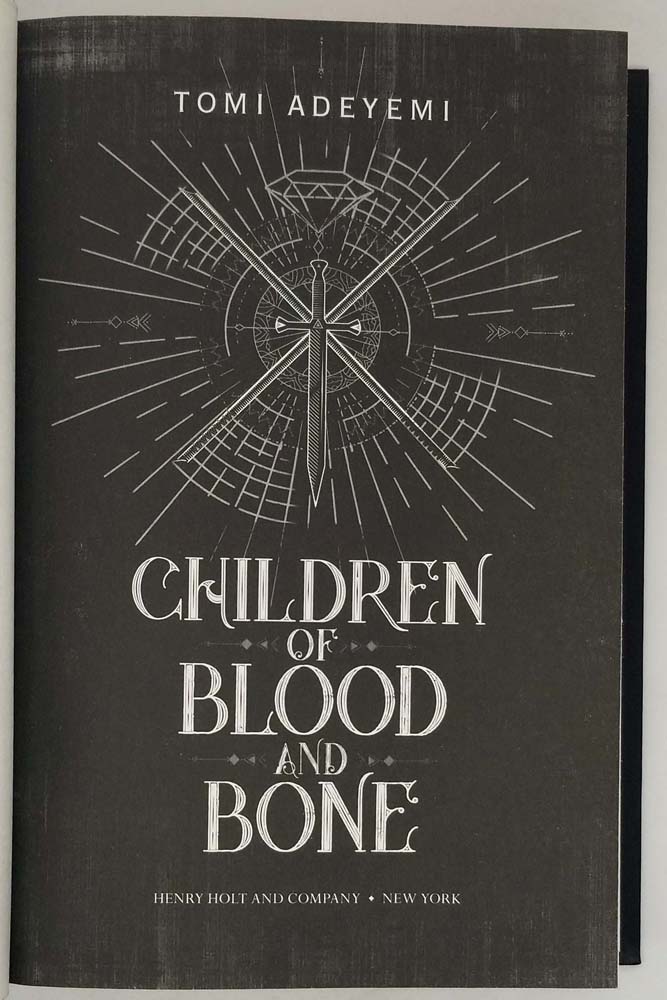 Children of Blood and Bone - Tomi Adeyemi 2018 | 1st Edition