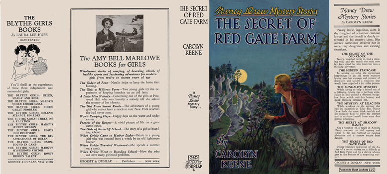 Nancy Drew 06 Secret Of Red Gate Farm 1931B-1