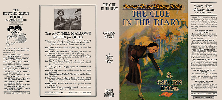Nancy Drew 07 Clue In The Diary 1932A-1