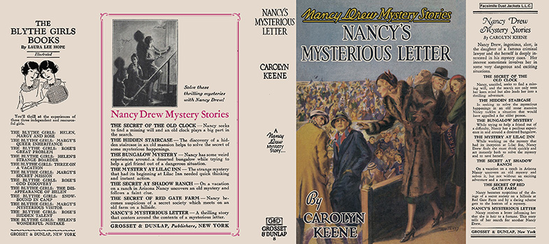 Nancy Drew 08 Nancy's Mysterious Letter 1932A-1