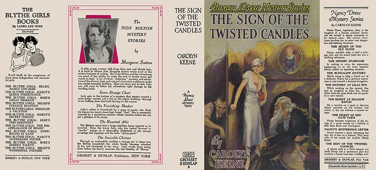 Nancy Drew 09 Sign Of The Twisted Candles 1932C-1