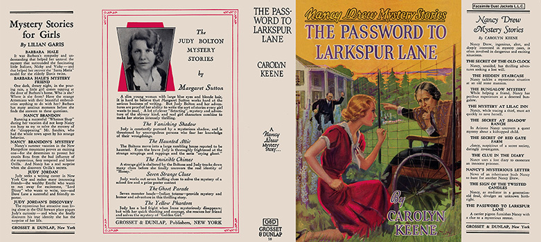 Nancy Drew 10 Password To Larkspur Lane 1933A-1