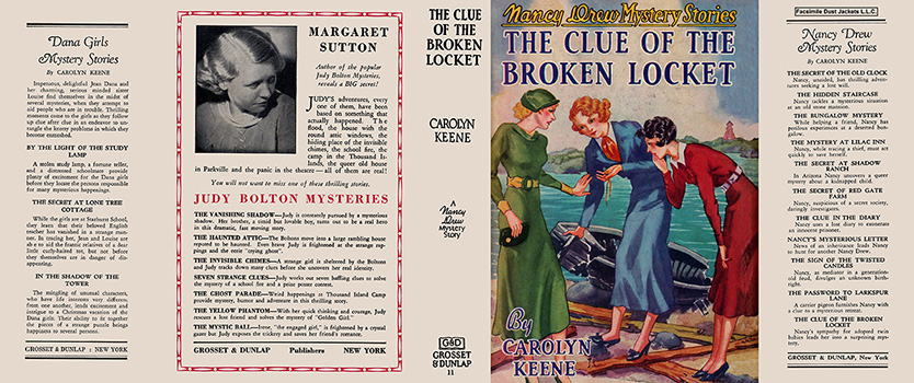 Nancy Drew 11 Clue Of The Broken Locket 1934A-1