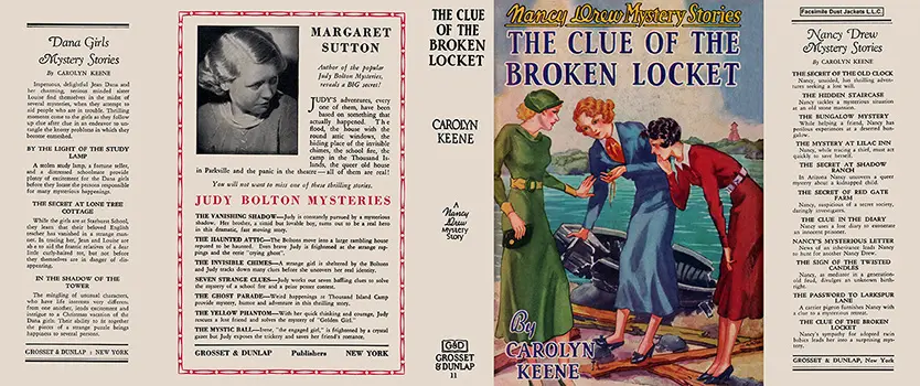 Nancy Drew 11 Clue Of The Broken Locket 1934A-1