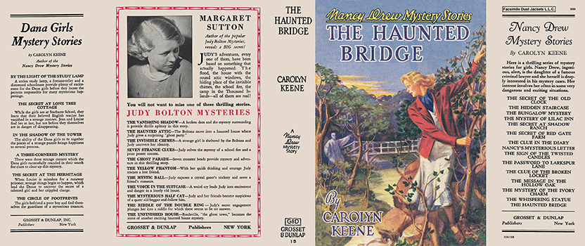 Nancy Drew 15 Haunted Bridge 1937B-1