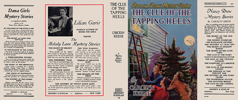 Nancy Drew 16 Clue Of The Tapping Heels 1939A-1