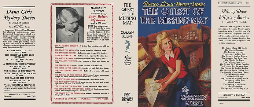 Nancy Drew 19 Quest Of The Missing Map 1942A-1
