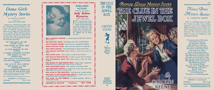 Nancy Drew #20 The Clue in the Jewel Box | First Edition Identification Guide Nancy Drew 20 Clue In The Jewel Box 1943A-1