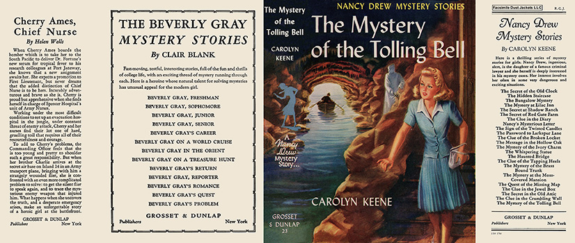 Nancy Drew 23 Mystery Of The Tolling Bell 1946A-1