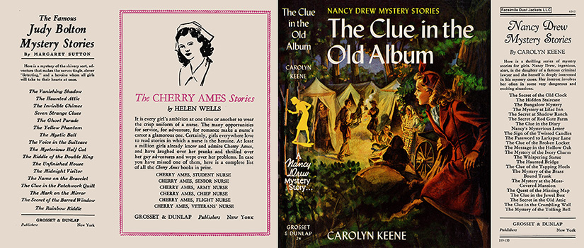 Nancy Drew 24 Clue In The Old Album 1947A-1
