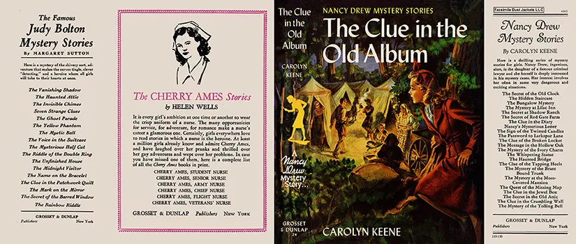 Nancy Drew 24 Clue In The Old Album 1947A-1
