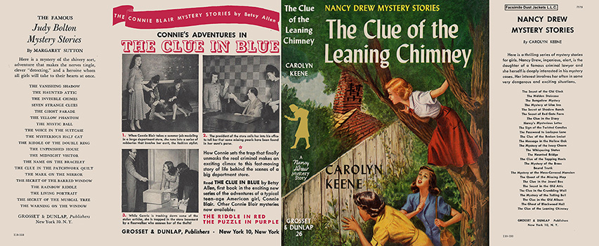 Nancy Drew 26 Clue Of The Leaning Chimney 1949A-1