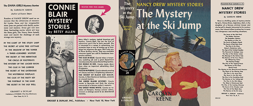 Nancy Drew 29 Mystery At The Ski Jump 1952A 1