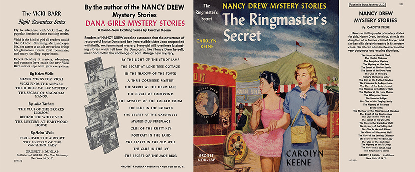 Nancy Drew 31 Ringmaster's Secret 1953A-1