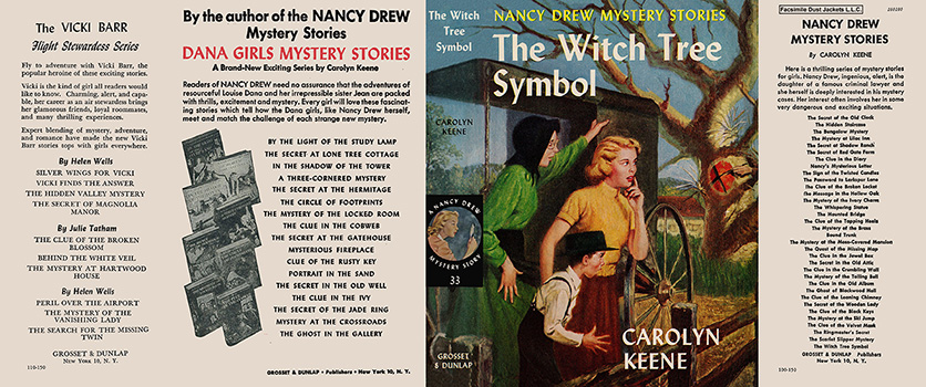 Nancy Drew #33 Witch Tree Symbol - First Edition Identification Guide Nancy Drew 33 Witch Tree Symbol 1955C 1