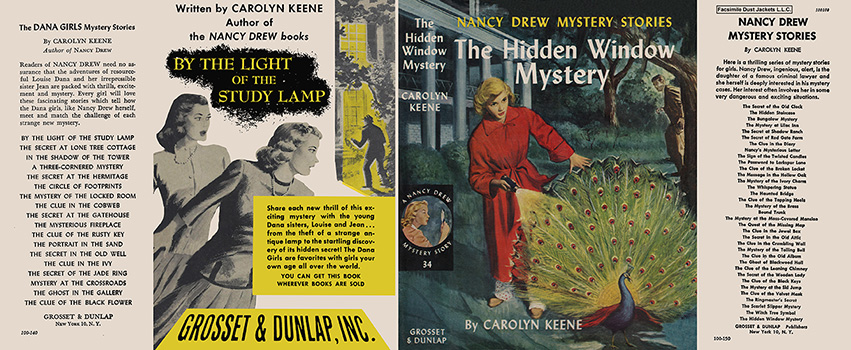 Nancy Drew 34 Hidden Window Mystery 1957A-1