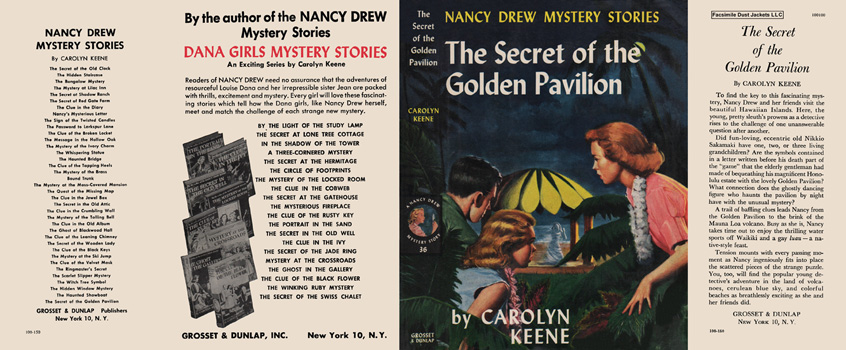 Nancy Drew 36 Secret Of The Golden Pavilion 1959A-1