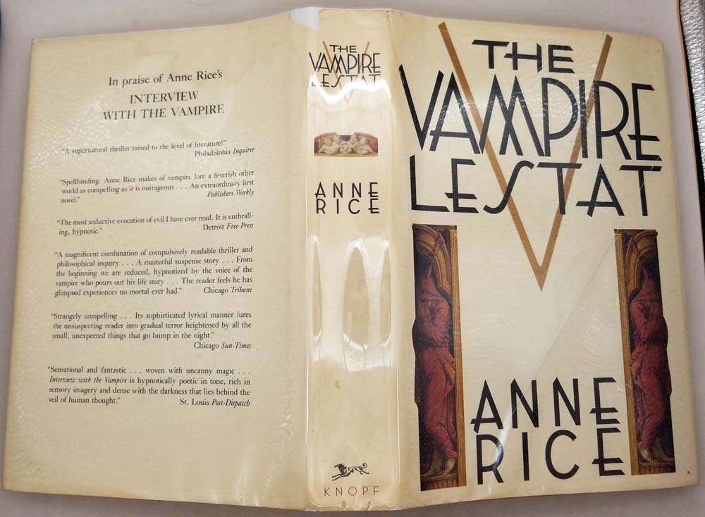 Vampire Lestat - Anne Rice 1985 | 1st Edition