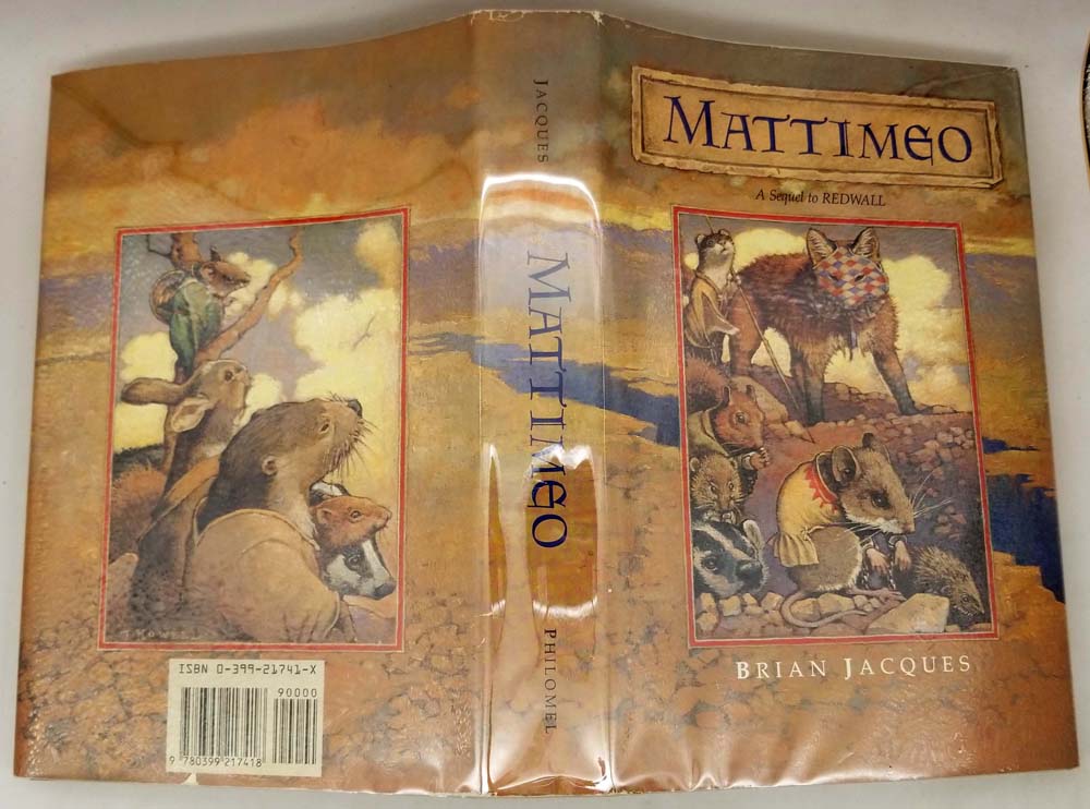 Mattimeo (Redwall Book 3) - Brian Jacques 1990 | 1st Edition
