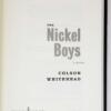 The Nickel Boys - Colson Whitehead 2019 | 1st Edition